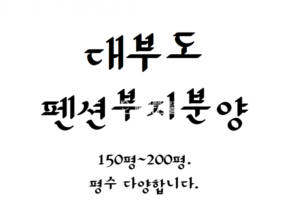 경기 안산단원구 대부남동 대부도펜션부지~~~ 매매 매물번호 11646 사진 1