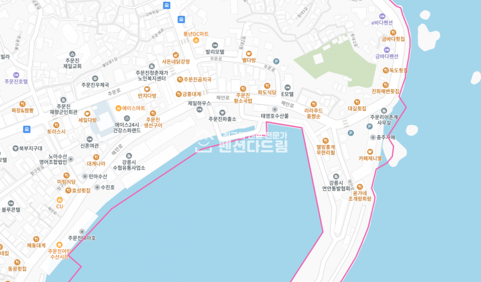강원 강릉시 주문진읍 주문리 강릉시 주문진 호텔부지매매 매매 매물번호 14006 사진 1