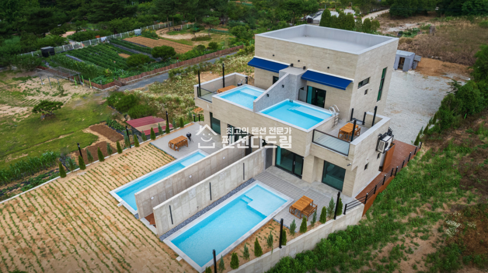 전북 완주군 고산면 주건축물제1동 완주 신축 풀빌라 펜션 매매 매매 매물번호 12133 사진 1